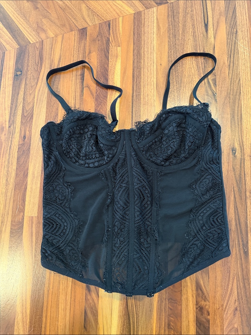 Garage Lace Bustier | Size XS